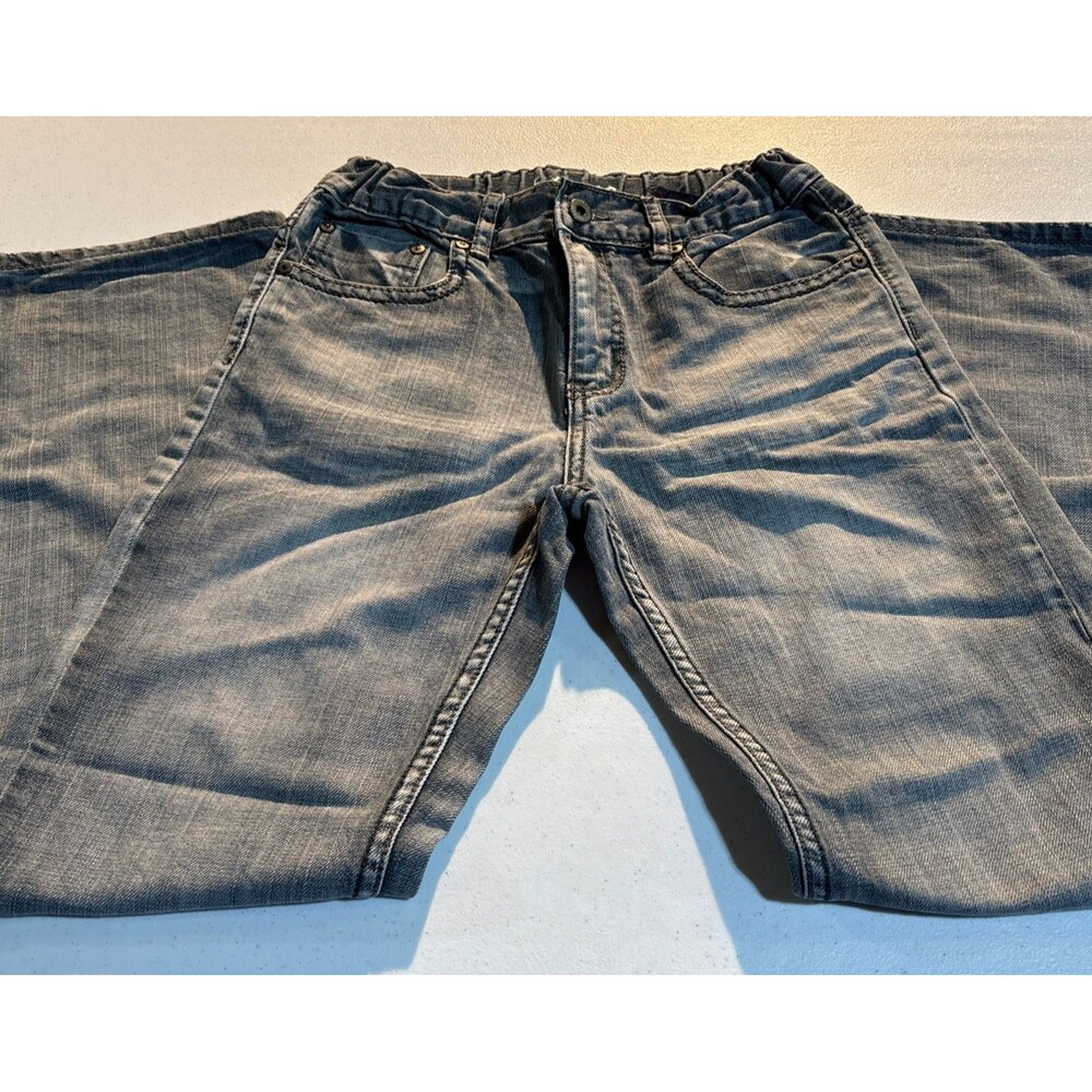 Flypaper Jeans Boys Size 16 Slim Boot Gray Denim Pants